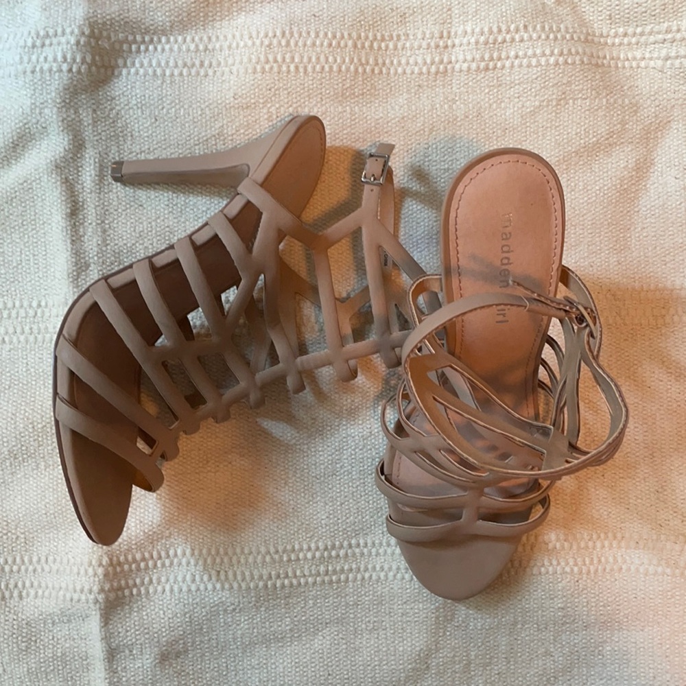 Madden Girl Caged Heels